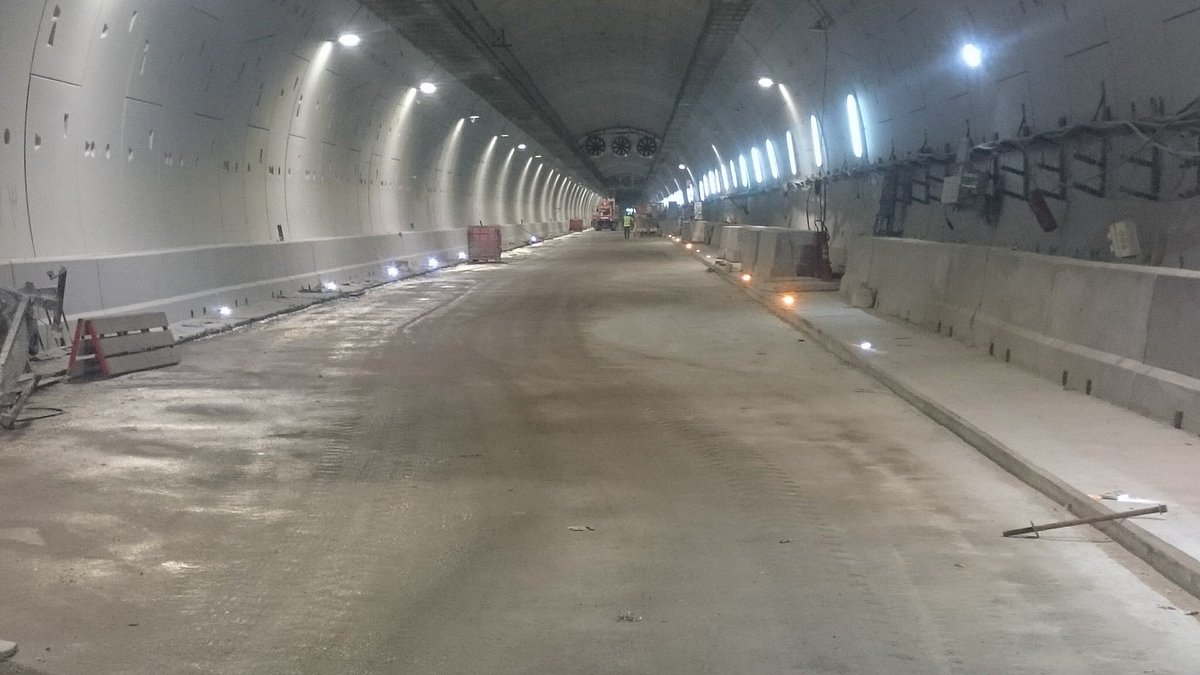 The New Ismailia Tunnels under the Suez canal which will connect Egypt mainland with the Sinai peninsula.   