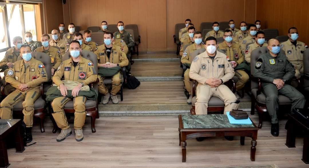 Egypt & France have concluded the joint air force drills within Skyros mission.  The Egyptian Air Force participated in the drills with Rafale, Mirage-2000, F-16, MIG-29M2 fighter jets.  Drills included aerial refuelling via the French A330 MRTT & conducting joint combat sorties