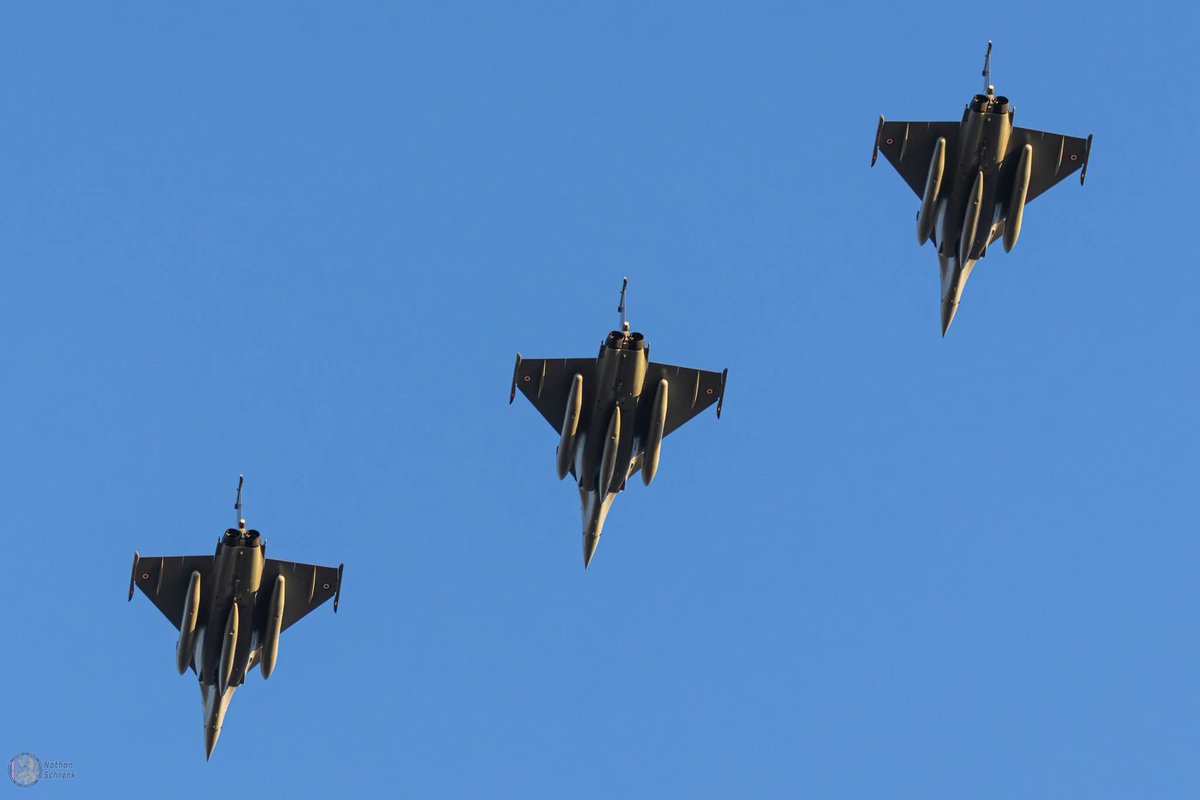 The Egyptian Air Force received a new batch of Rafale fighter jets in the past few days