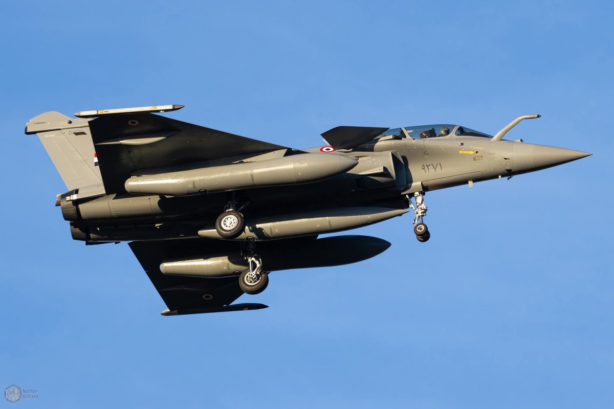 The Egyptian Air Force received a new batch of Rafale fighter jets in the past few days