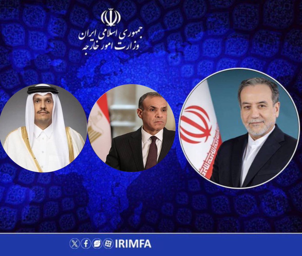Iran’s Foreign Minister held a phone call with Saudi Arabia Foreign Minister to update him on the diplomatic efforts to end the war